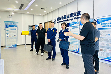 湖北省消防救援總隊領(lǐng)導一行蒞臨武漢三氟調(diào)研指導工作